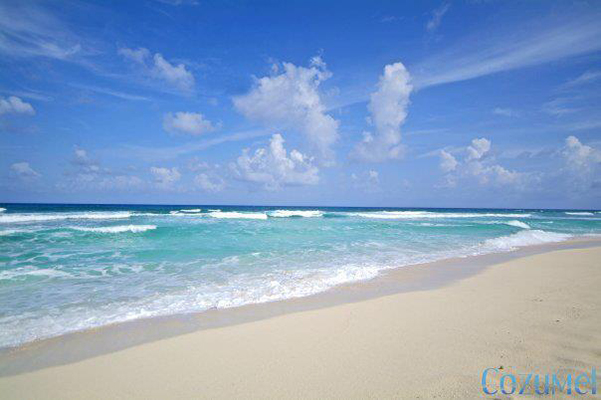 the other side of Cozumel beaches called the wild side which is the east coast of Cozumel island mexico