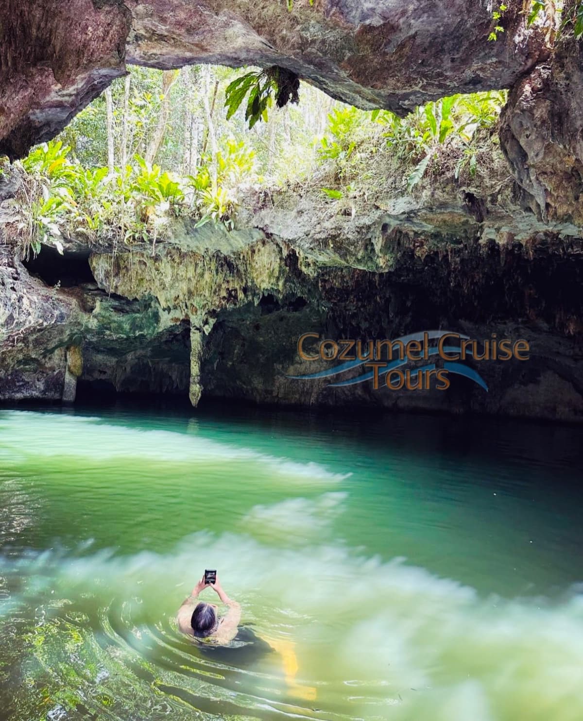 Private Jeep & Jade Cavern Cenote Tour Cozumel photo 3