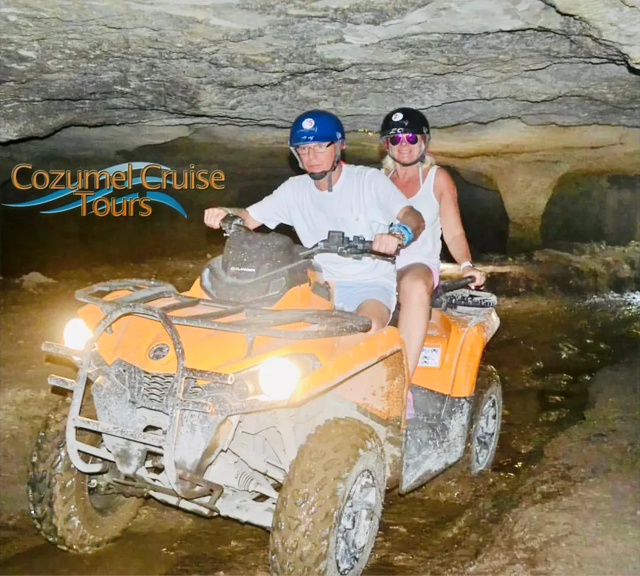 Private Jeep & ATV Tour to Jade Cavern Cozumel photo 7