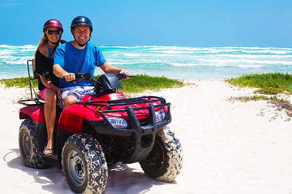 Discover Hidden beaches on our ATV Adenture